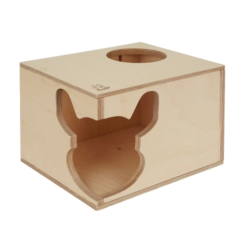 Domek z wejsciem narożnym